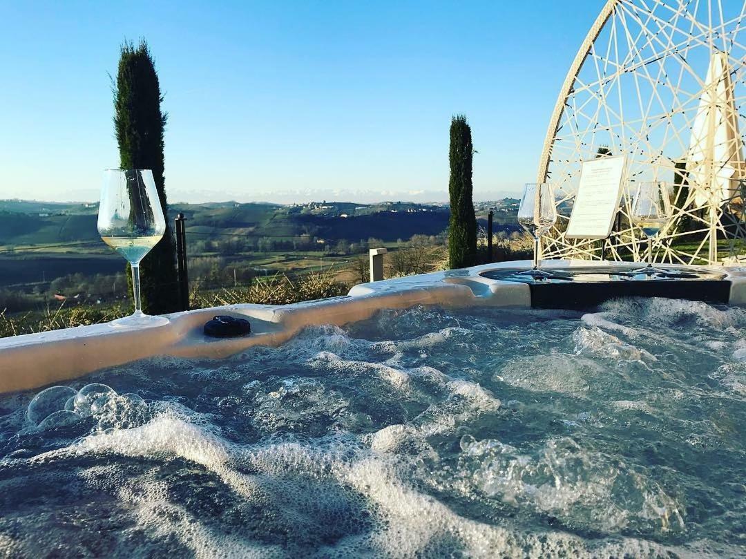 Villa Fontana Relais Suite & Spa Agliano Terme Exterior photo